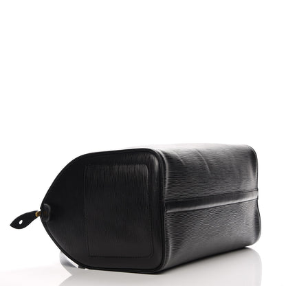 Louis Vuitton Epi Speedy 35 Black 4 of 9