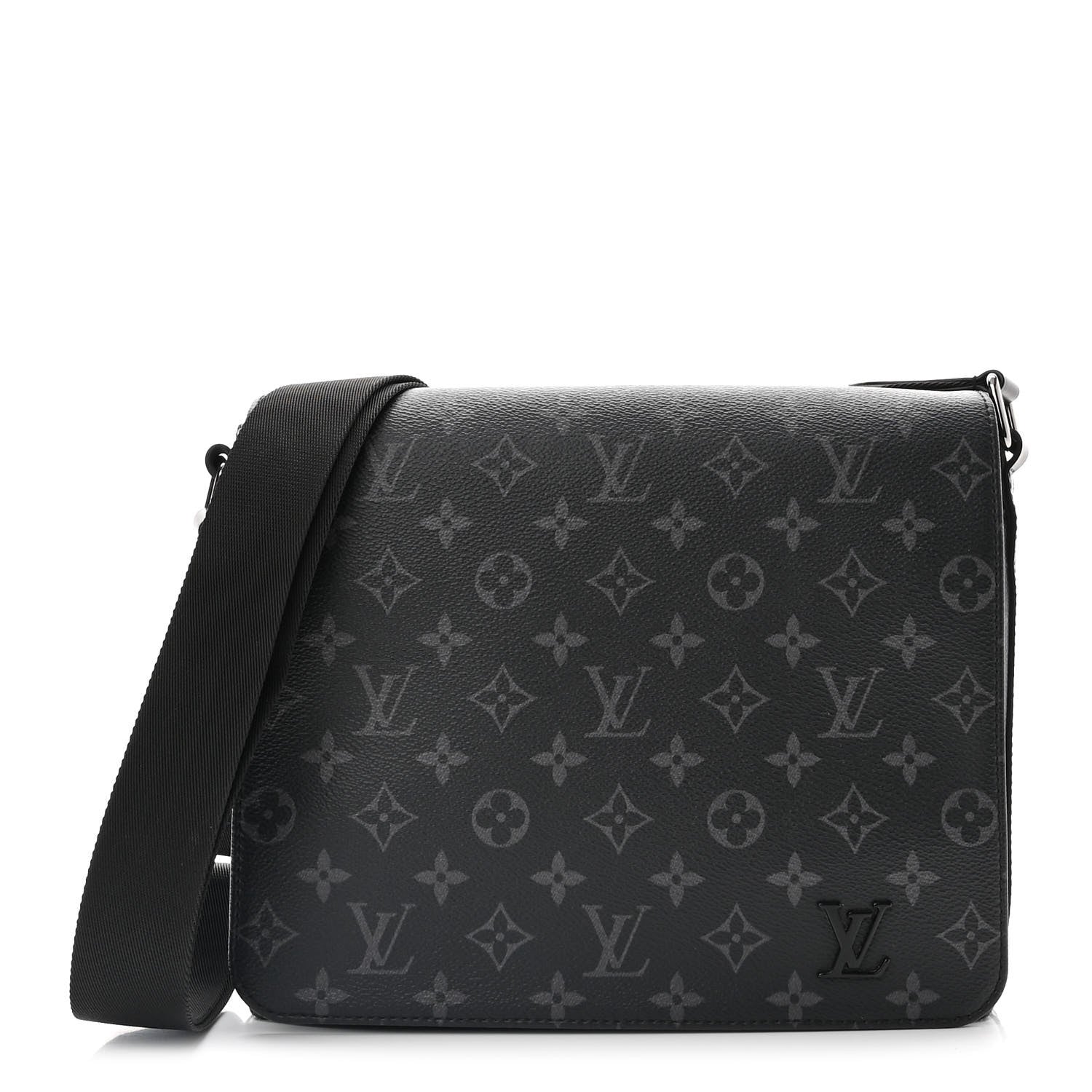 Louis Vuitton Monogram Eclipse District PM Black 1 of 12