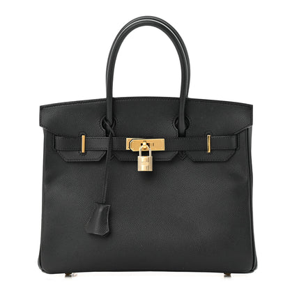 Hermes Epsom Birkin 30 Black 1 of 12