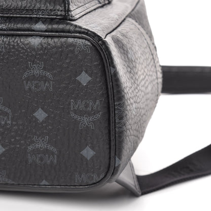 MCM Visetos Small Stark Backpack Black 10 of 10