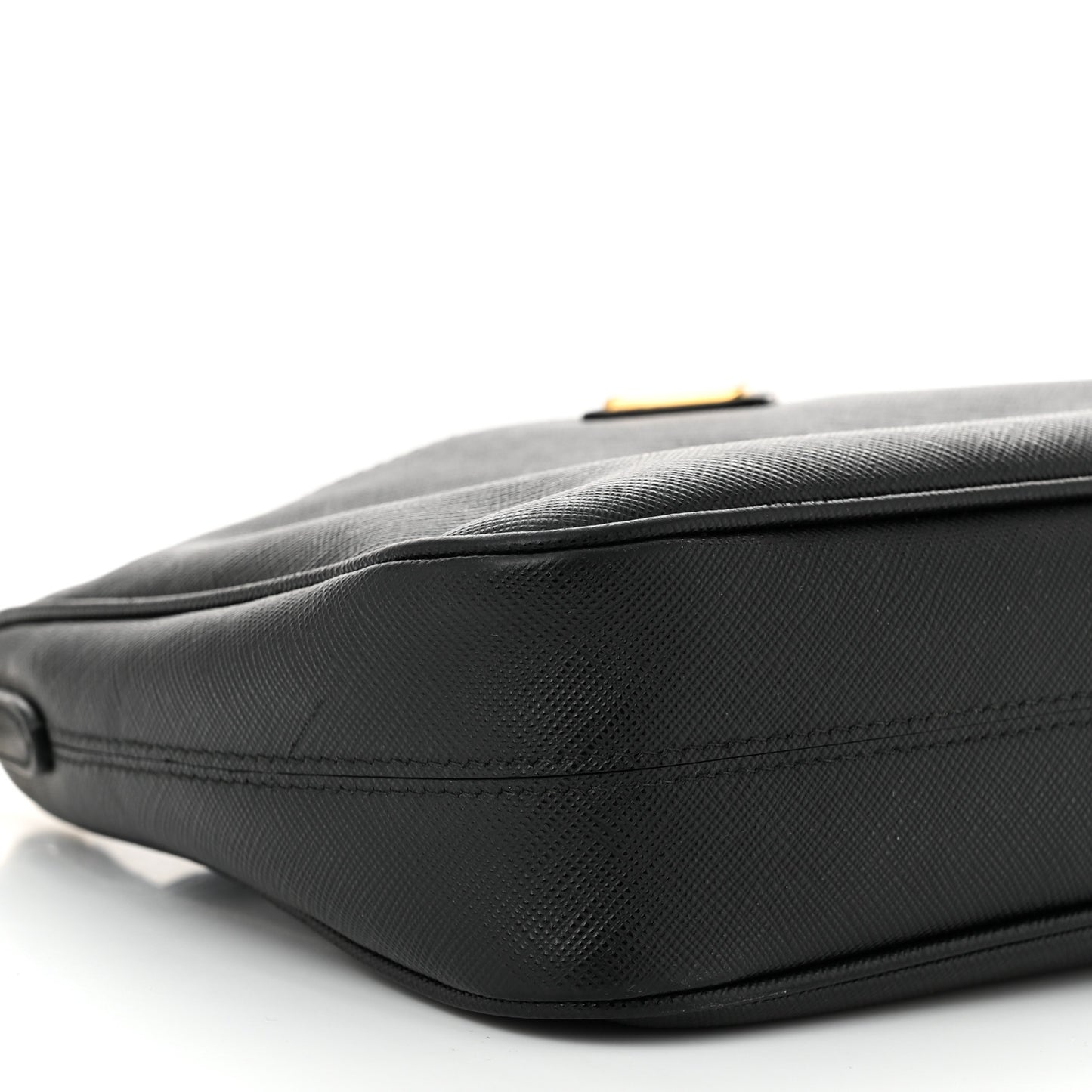 Saffiano Lux Re-Edition 2005 Shoulder Bag Black