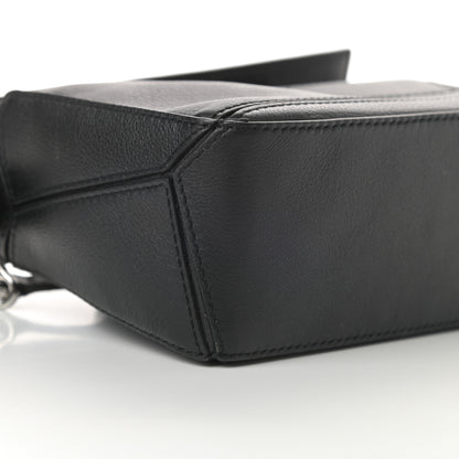 Loewe Calfskin Mini Puzzle Bag Black 9 of 10