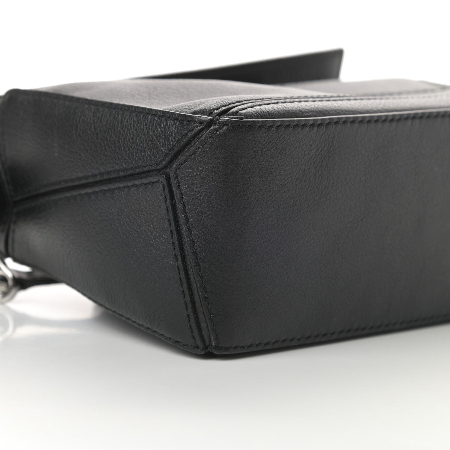 Loewe Calfskin Mini Puzzle Bag Black 9 of 10