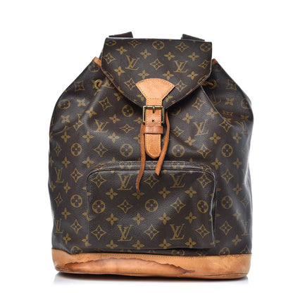 Louis Vuitton Monogram Montsouris GM Backpack 1 of 13