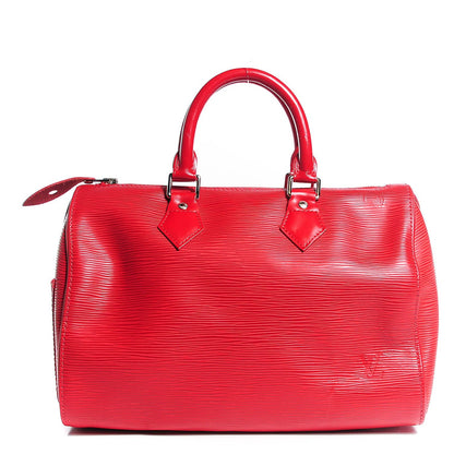 Louis Vuitton Epi Speedy 25 Rouge 1 of 7