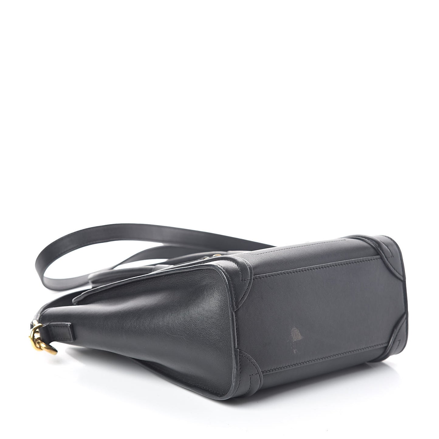 Smooth Calfskin Nano Luggage Black
