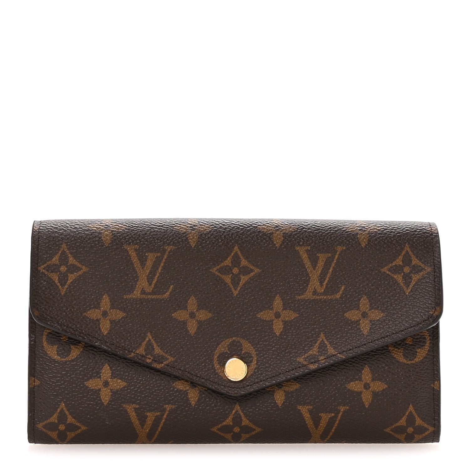 Louis Vuitton Monogram Sarah Wallet NM Coquelicot 1 of 8
