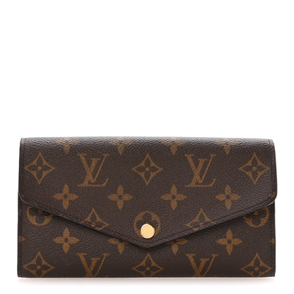 Louis Vuitton Monogram Sarah Wallet NM Coquelicot 1 of 8