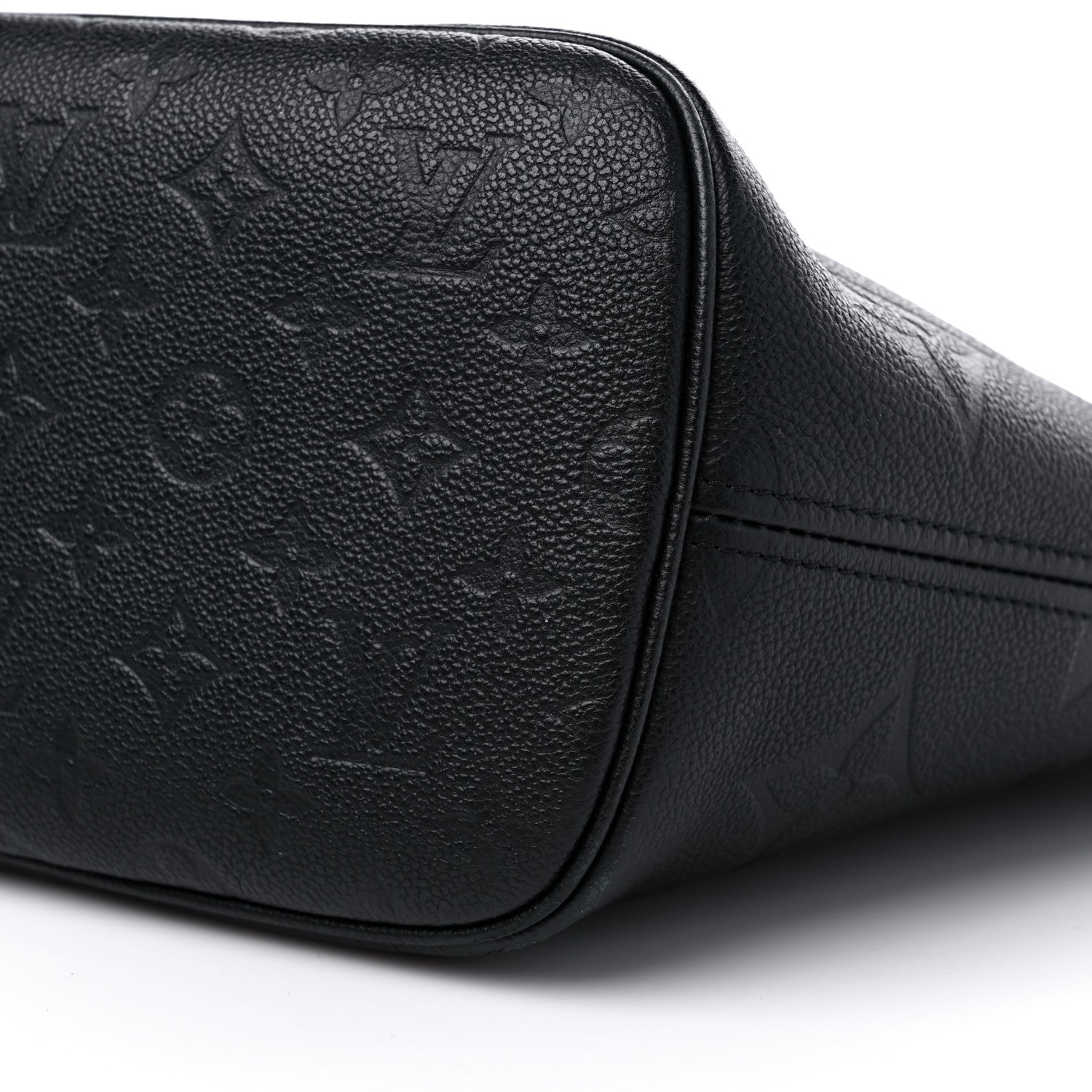 Louis Vuitton Empreinte Monogram Giant Neverfull MM Black 9 of 11