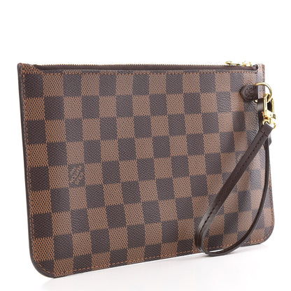 Louis Vuitton Damier Ebene Neverfull MM GM Pochette 2 of 9