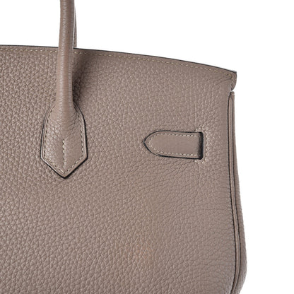 Hermes Togo Birkin 35 Gris Tourterelle 34 of 42