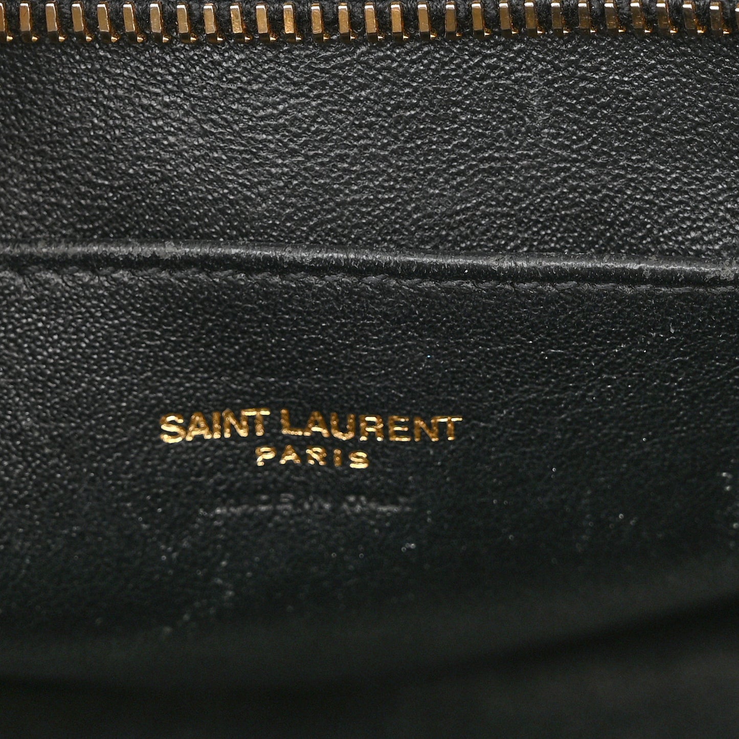 Calfskin Monogram Baby Cabas Black