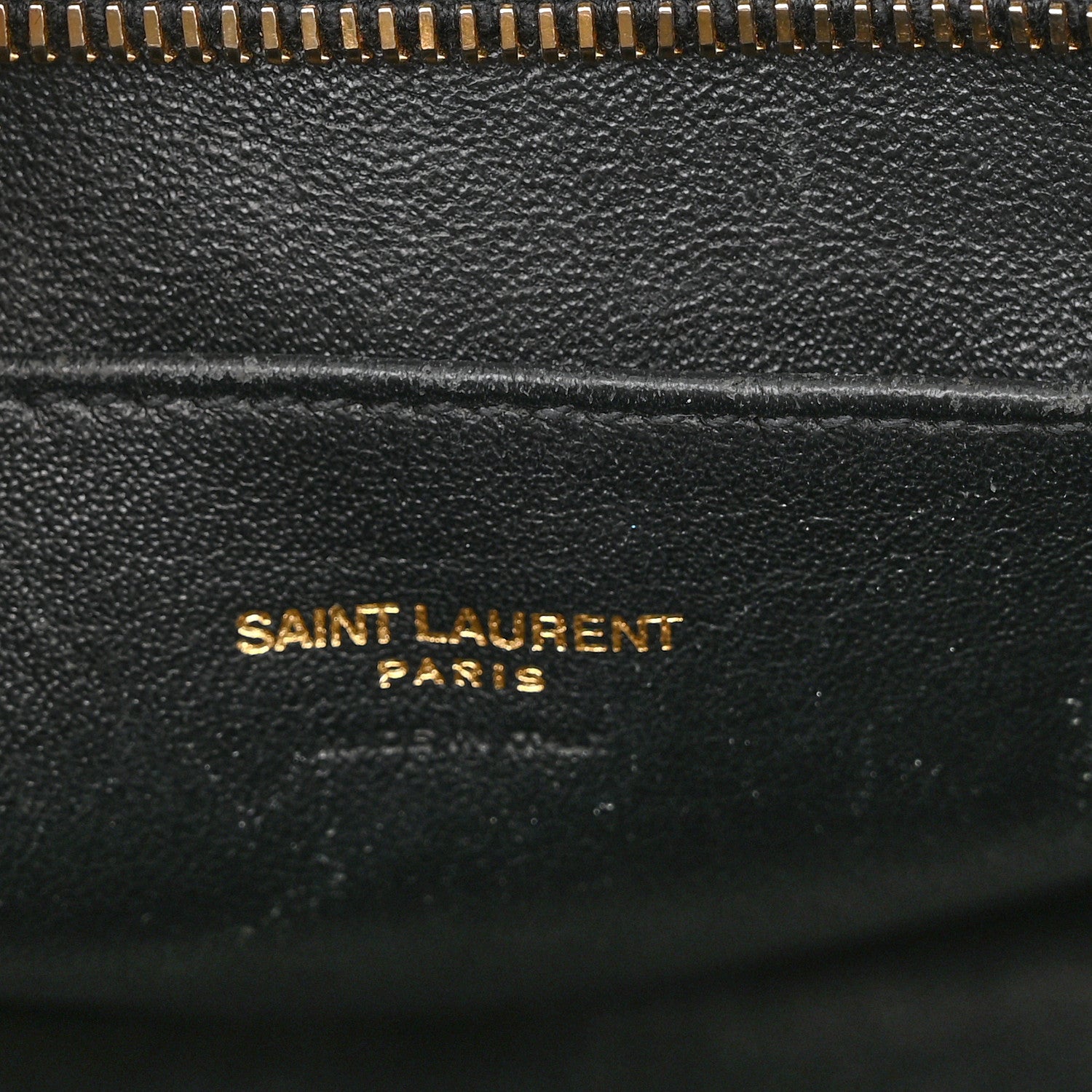 Saint Laurent Calfskin Monogram Baby Cabas Black 6 of 12