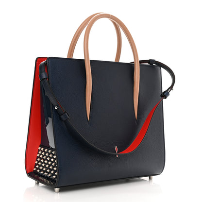 Christian Louboutin Calfskin Spikes Loubinthesky Medium Paloma Quartz Multimetal 3 of 9