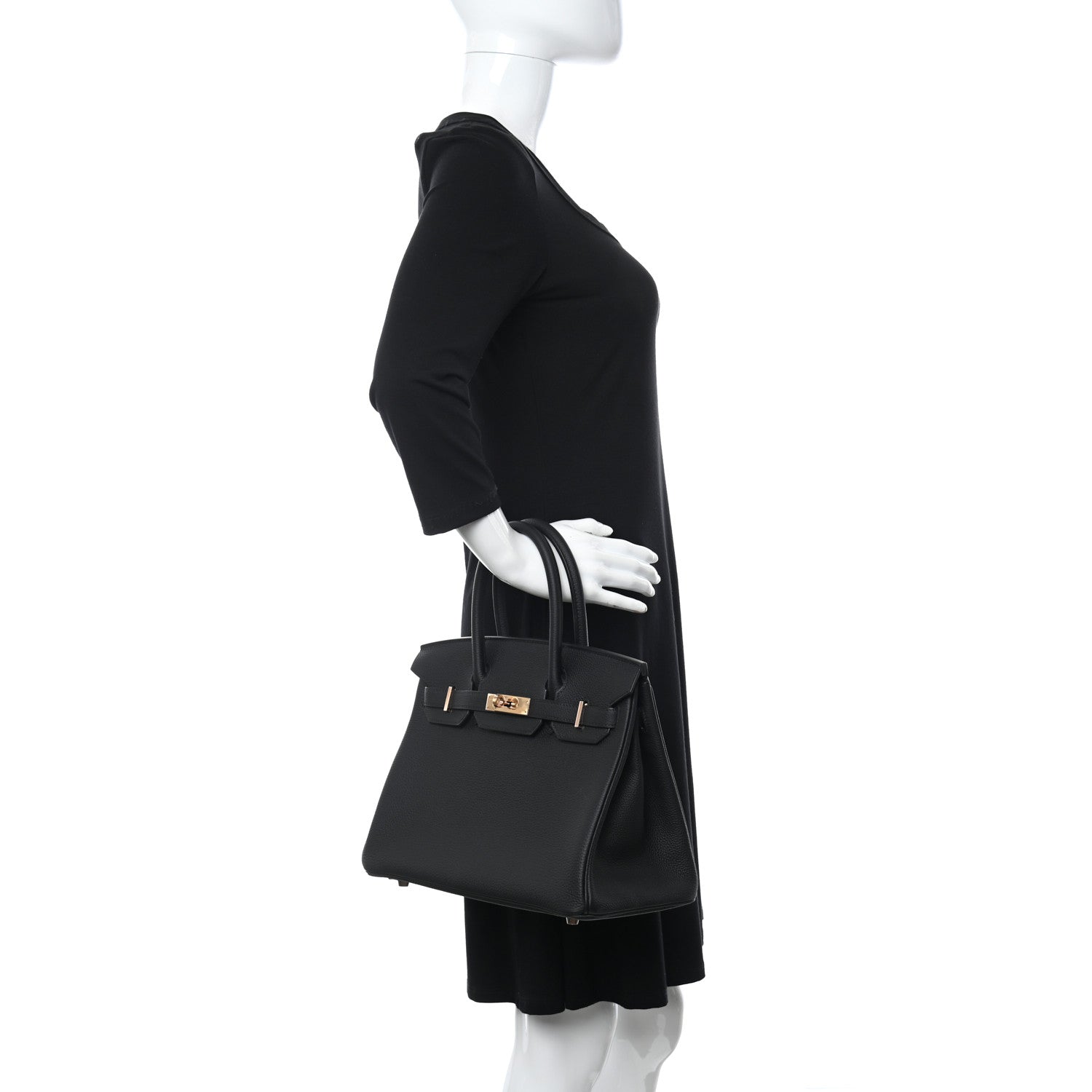 Hermes Togo Birkin 30 Black 3 of 37