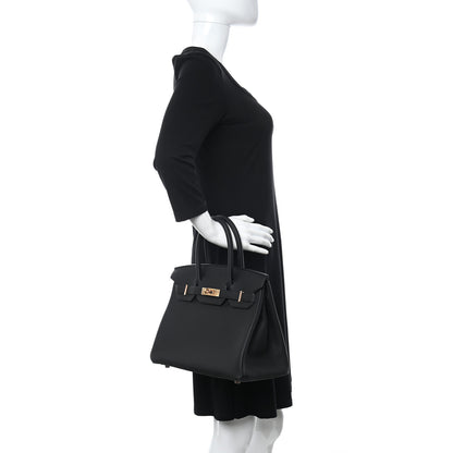 Hermes Togo Birkin 30 Black 3 of 37