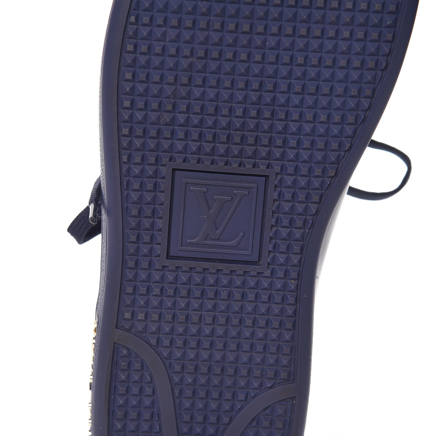 Louis Vuitton Patent Calfskin Frontrow Sneakers 40 Blue Nuit 6 of 11