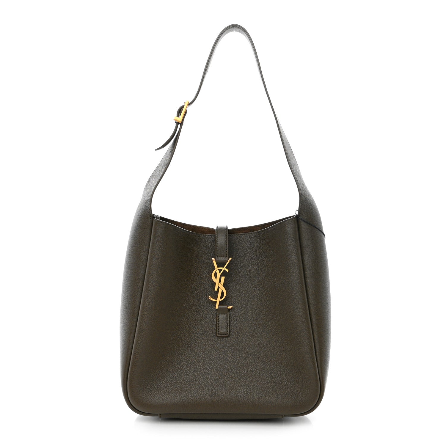 Saint Laurent Smooth Calfskin Small Le 5 A 7 Soft Hobo Light Musk 1 of 11