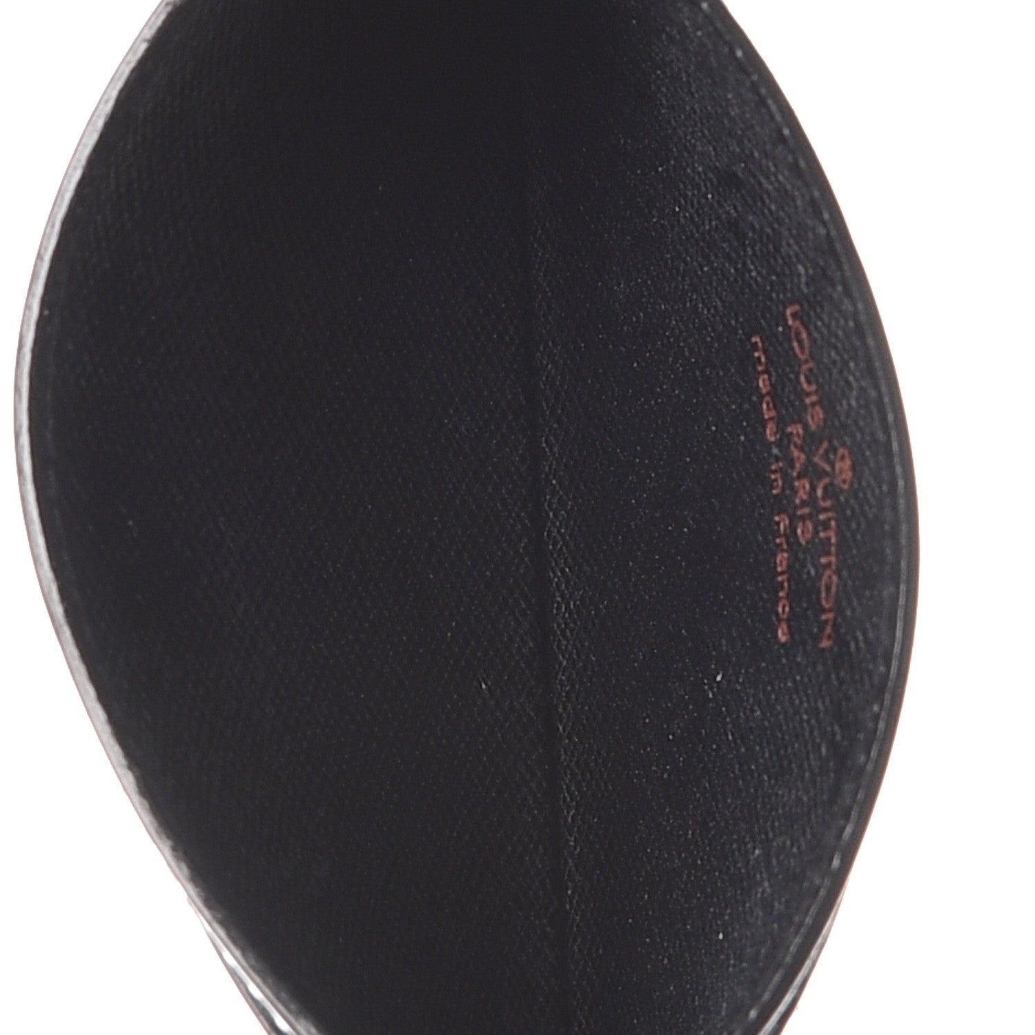 Louis Vuitton Epi Card Holder Black 5 of 10