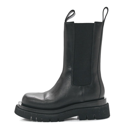 Bottega Veneta Calfskin The Lug Chelsea 55mm Boots 36 Black 1 of 8