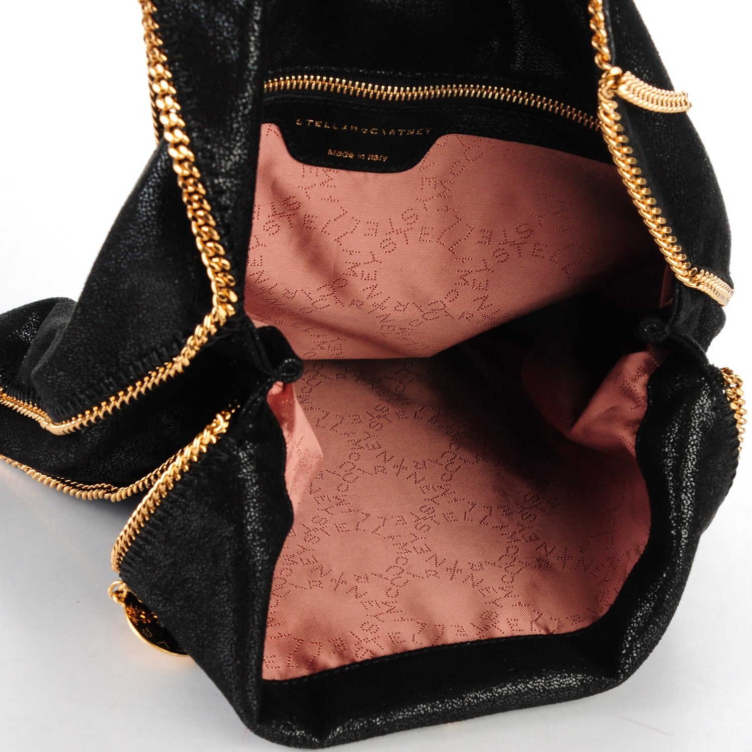 Stella McCartney Shaggy Deer Small Falabella Tote Black 5 of 8