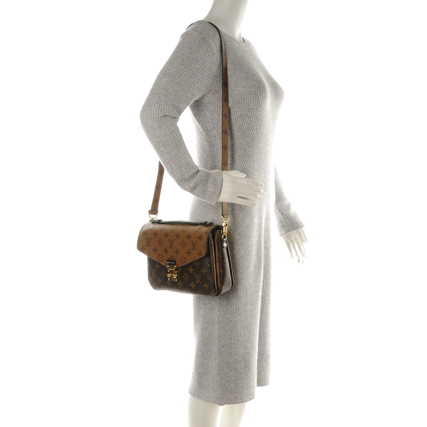 Louis Vuitton Reverse Monogram Pochette Metis 2 of 8