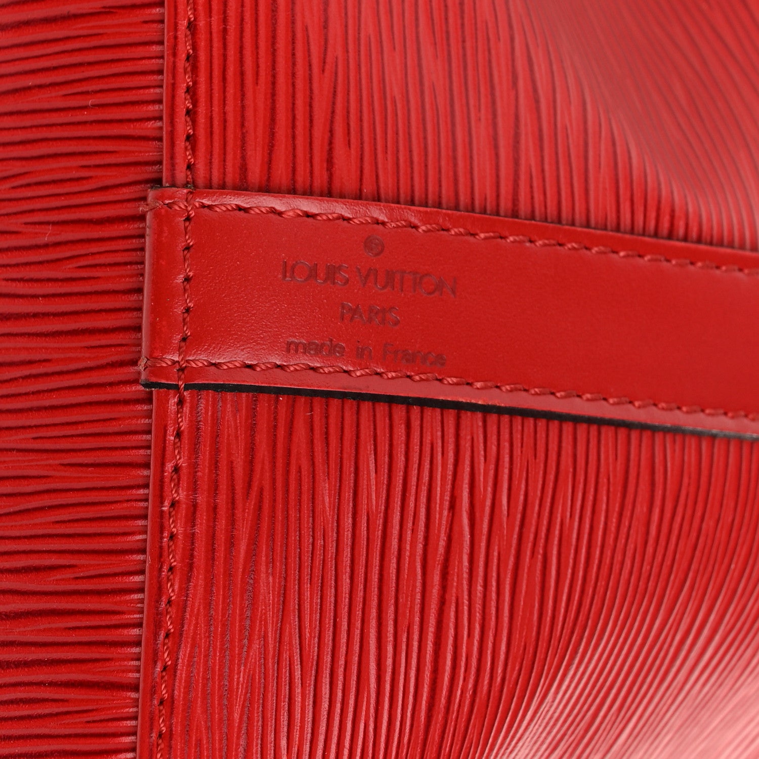 Louis Vuitton Epi Petit Noe Castillan Red 6 of 18