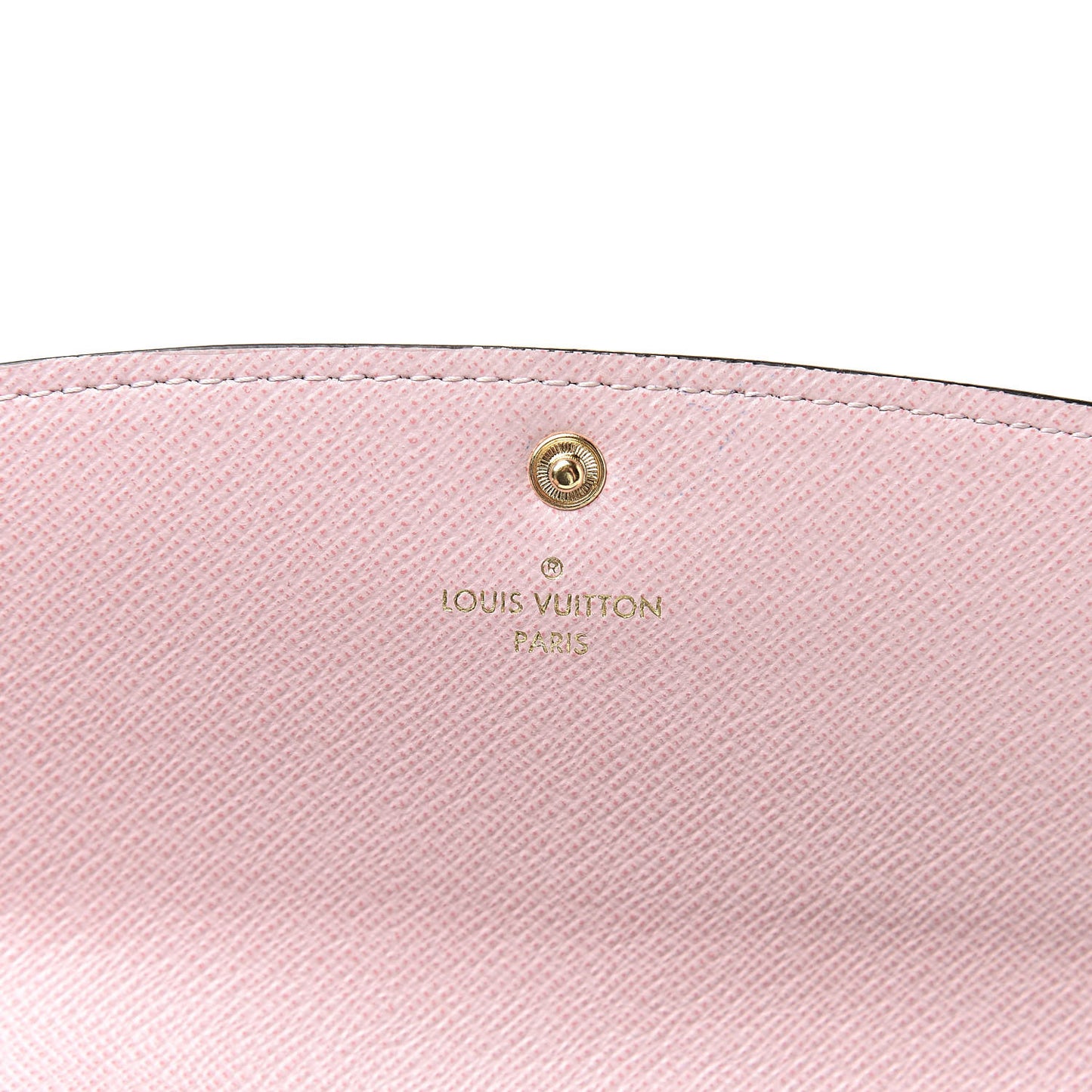 Monogram Emilie Wallet Rose Ballerine