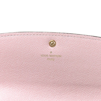 Louis Vuitton Monogram Emilie Wallet Rose Ballerine 6 of 9