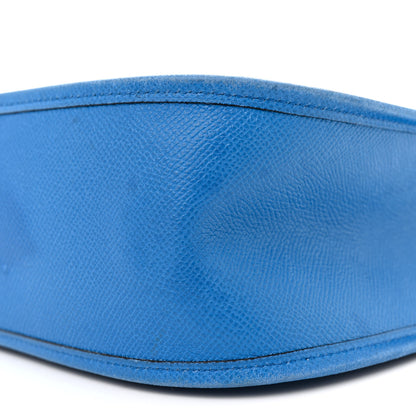 Hermes Epsom Evelyne GM Bleu France 10 of 19