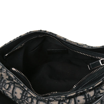 Christian Dior Oblique Mini Soft Saddle Bag Beige Black 7 of 8