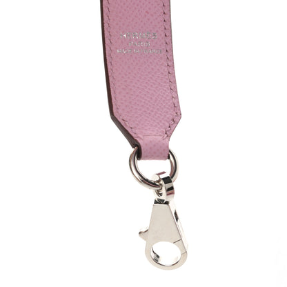 Hermes Epsom 25mm Hexagone Tressage Shoulder Strap Mauve Sylvestre Rouge H Jaune de Naples 3 of 5
