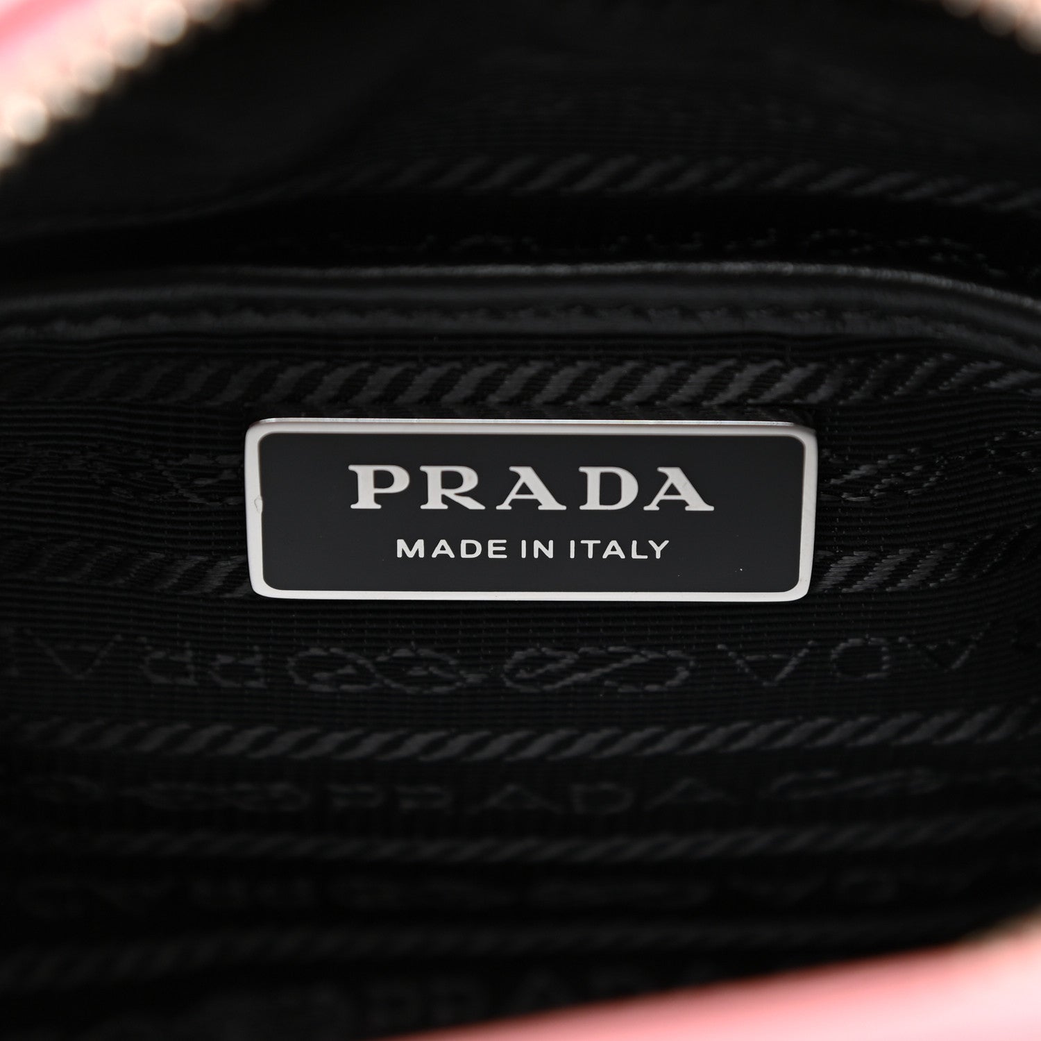 Prada Soft Calfskin Bowling Crossbody Bag Petalo 6 of 9