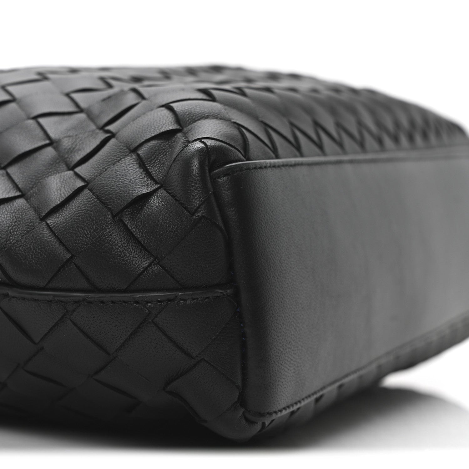 Bottega Veneta Nappa Intrecciato North South Tote Black 8 of 9