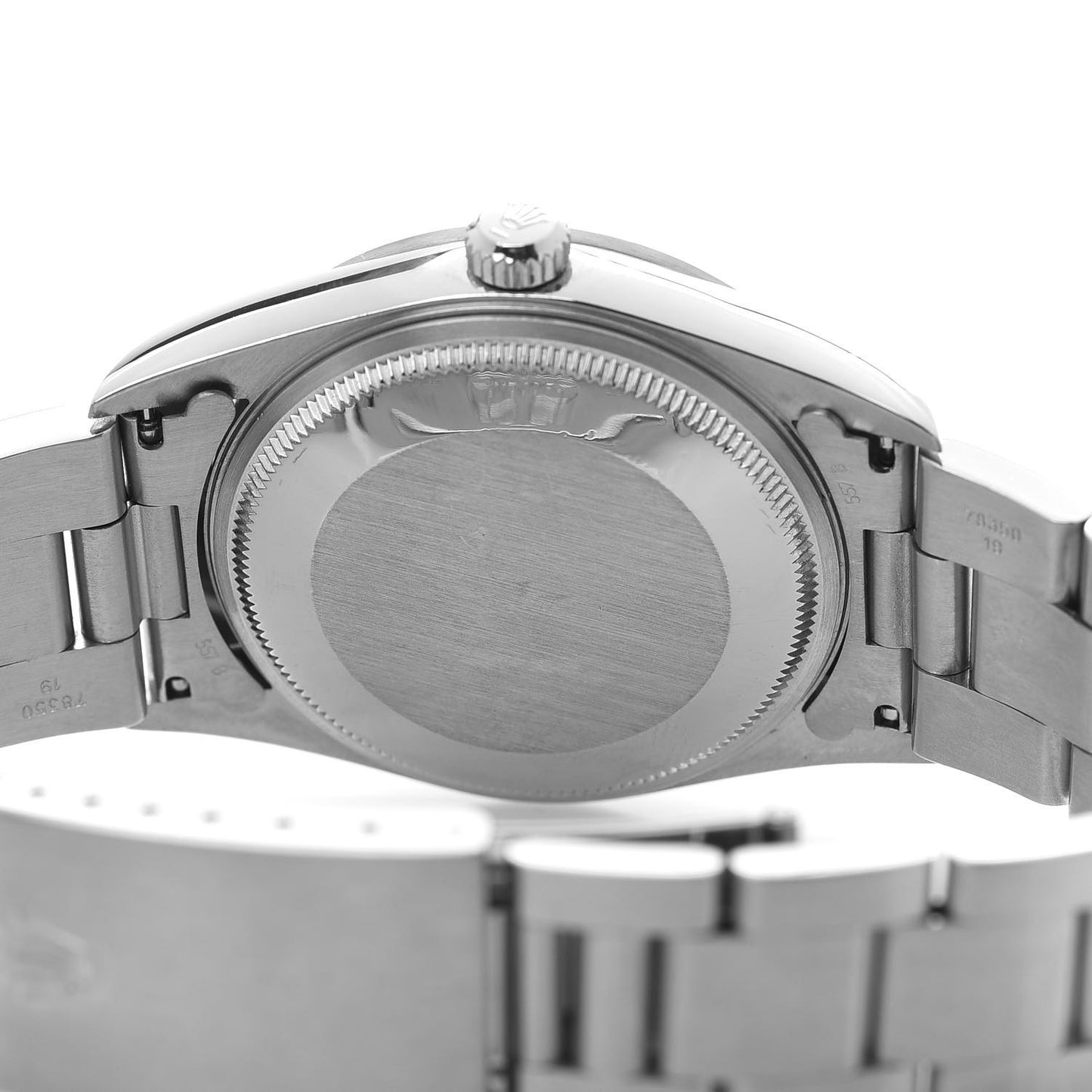 Stainless Steel 34mm Air-King Oyster Perpetual Precision Watch Brown 14000