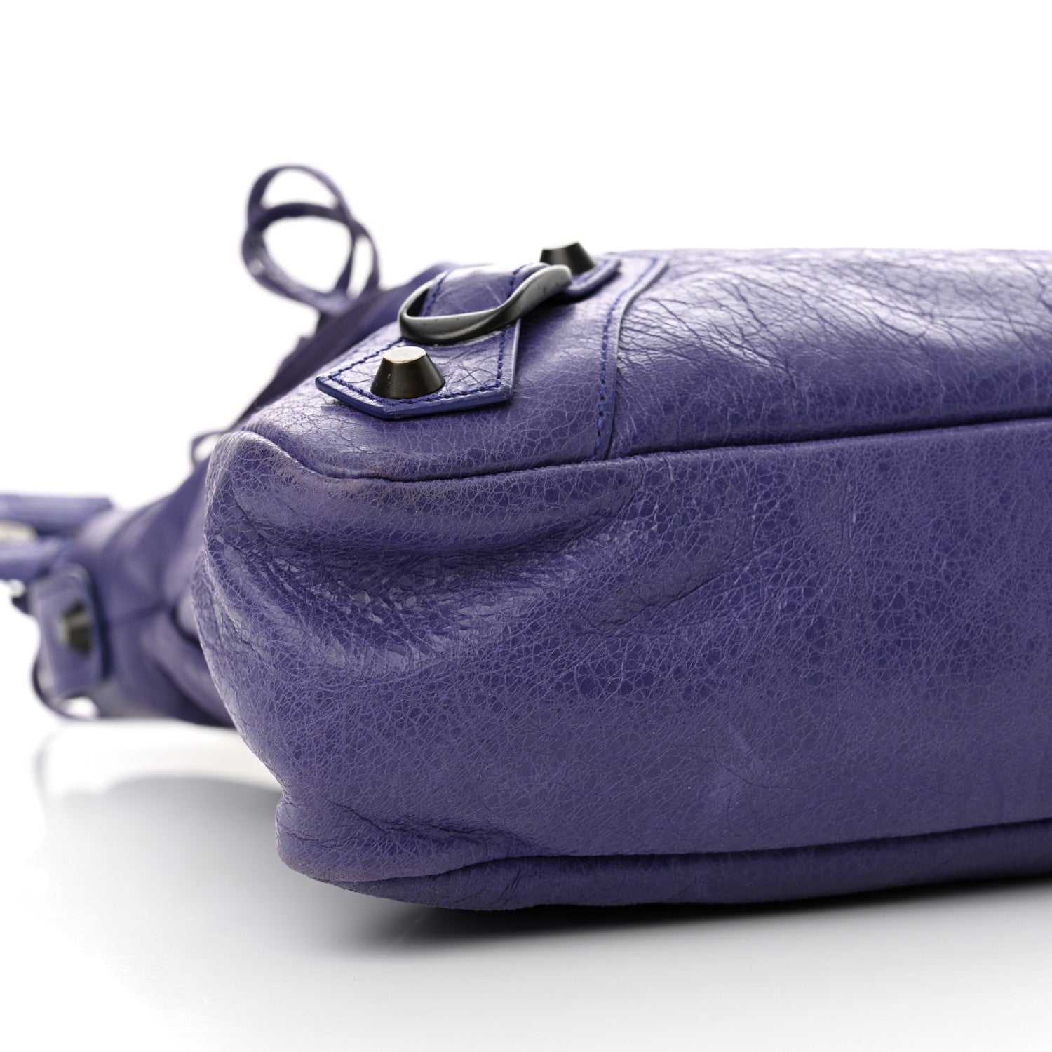 Balenciaga Agneau Classic Hardware Town Bleu Lavande 10 of 13