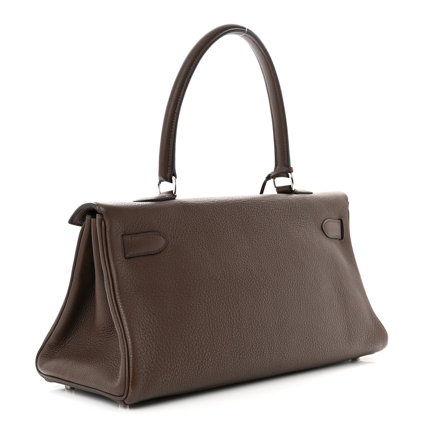 Taurillon Clemence Shoulder Kelly 40 Cafe