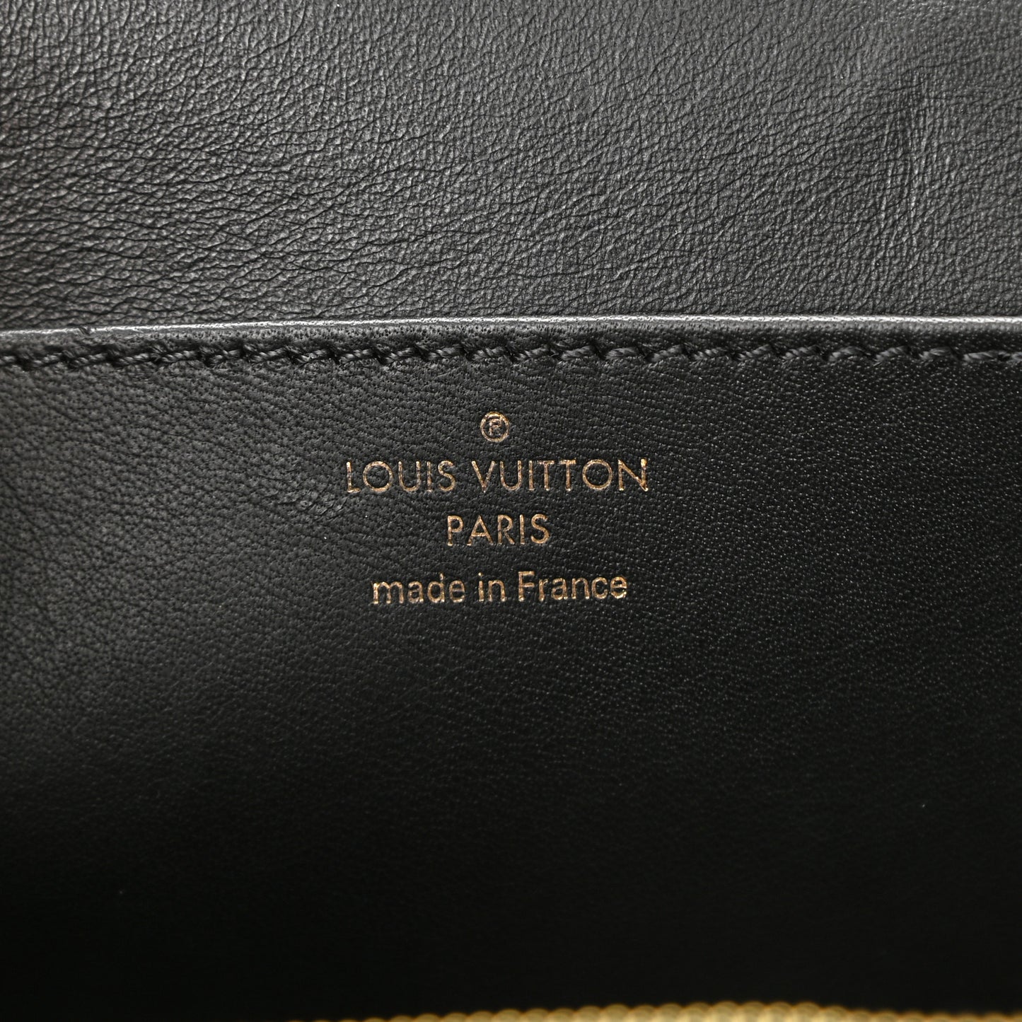 Grained Calfskin Vivienne NM Black