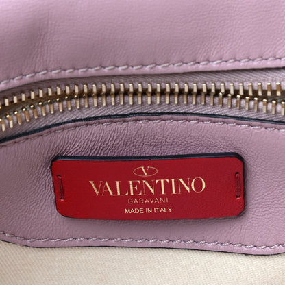 Valentino Garavani Nappa Medium Candystud Top Handle Bag Lipstick 7 of 10