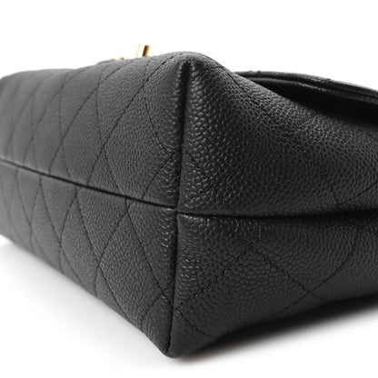 Chanel Caviar Quilted City Walk Flap Black 10 of 10