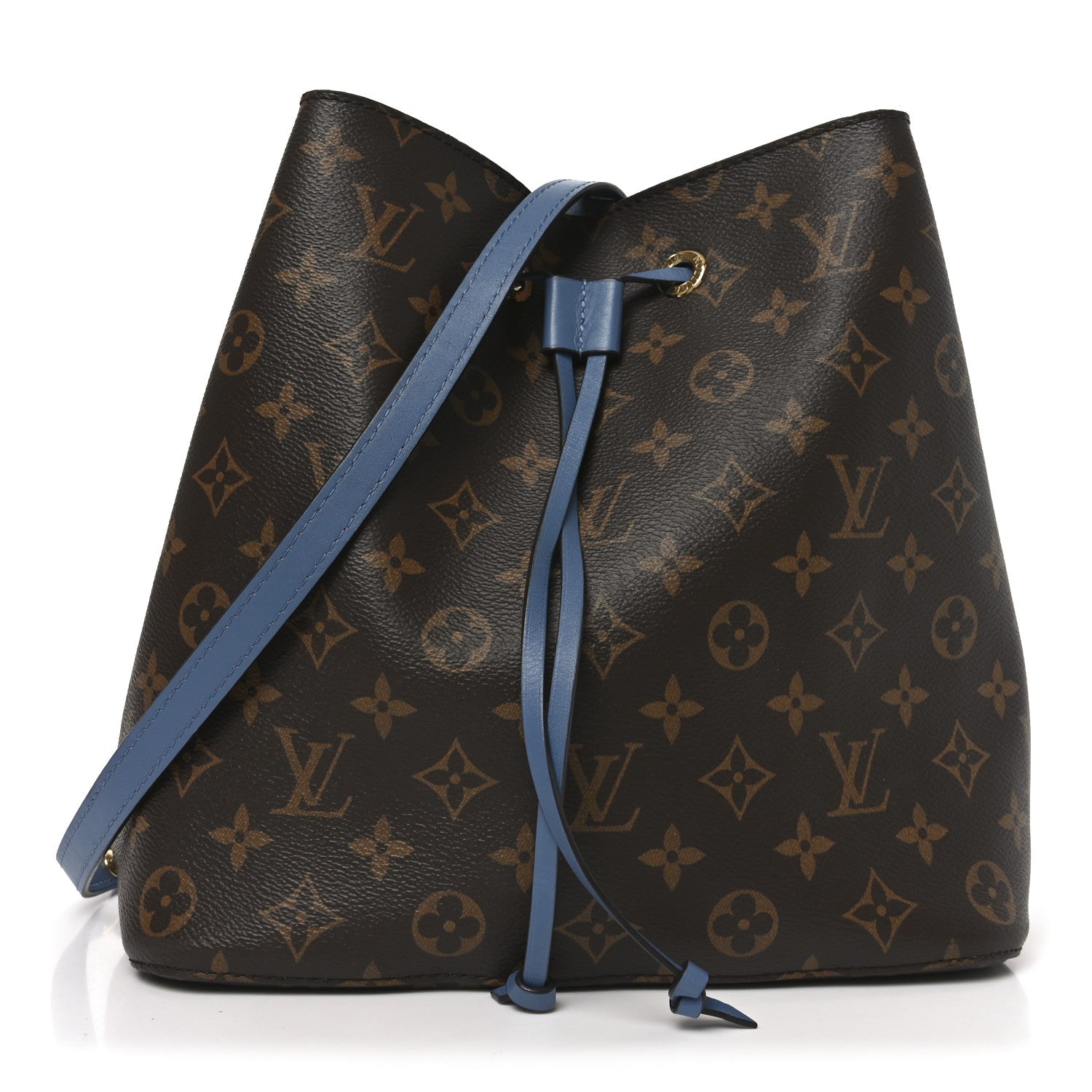 Louis Vuitton Monogram Neonoe MM Blue Jean 2 of 16