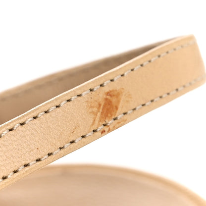 Chanel Goatskin Grosgrain Cap Toe CC Slingback Pumps 38.5 Beige Black 10 of 13