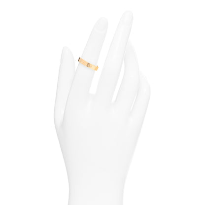 Cartier 18K Yellow Gold 3.5mm LOVE Wedding Band Ring 51 5.75 2 of 5