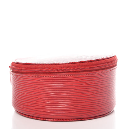 Louis Vuitton Epi Ecrin Bijoux 12cm Jewelry Box Case Rouge 5 of 9
