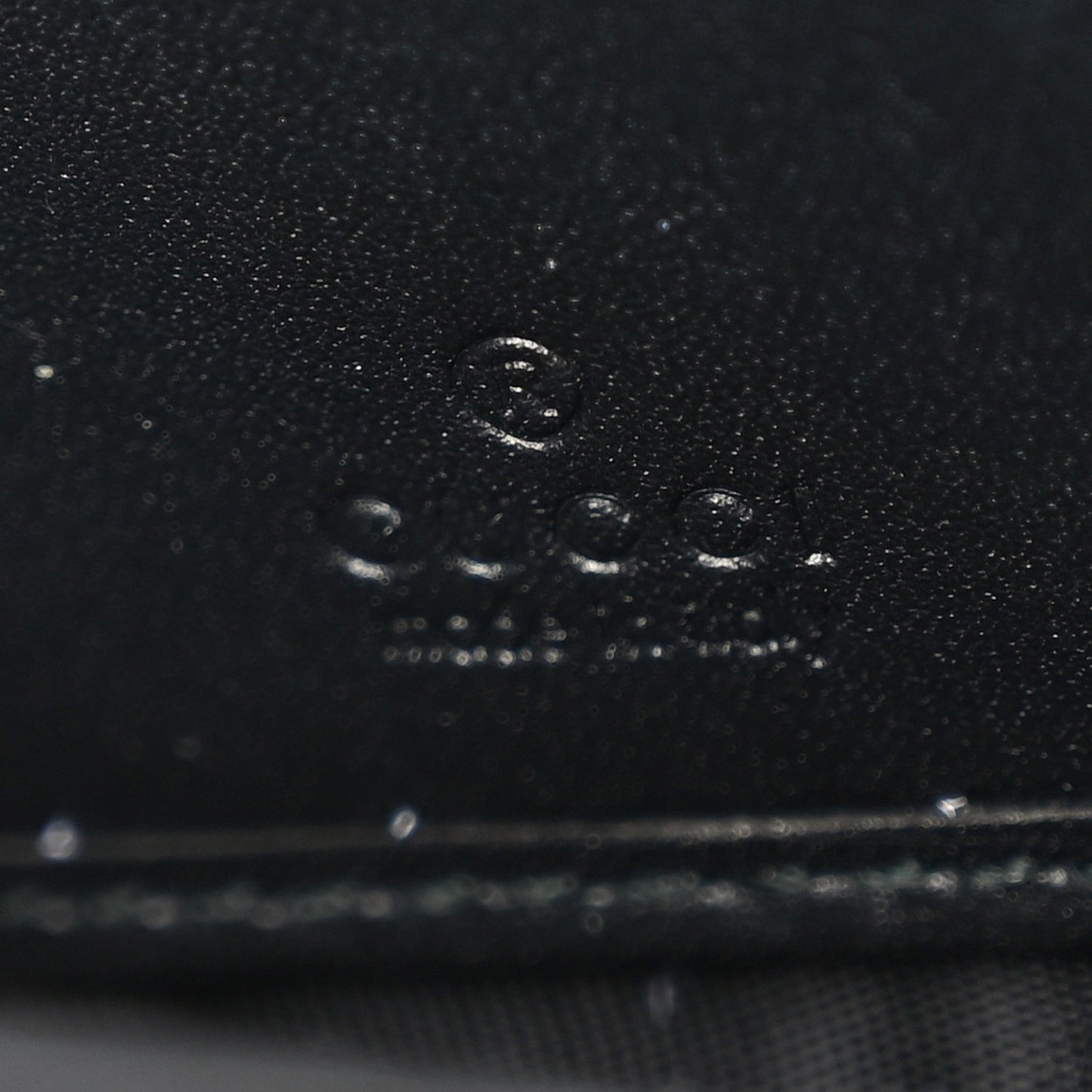 GG Supreme Monogram Bees Zip Around Wallet