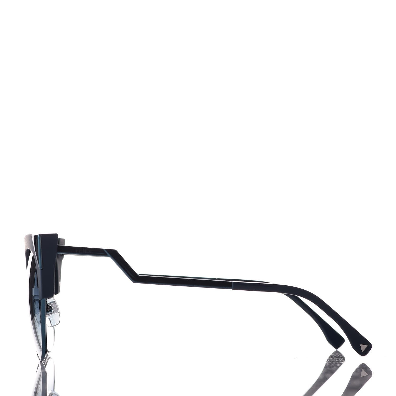 Fendi Cat Eye Iridia Sunglasses FF 0149/S Teal 3 of 7