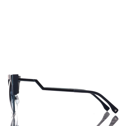 Fendi Cat Eye Iridia Sunglasses FF 0149/S Teal 3 of 7