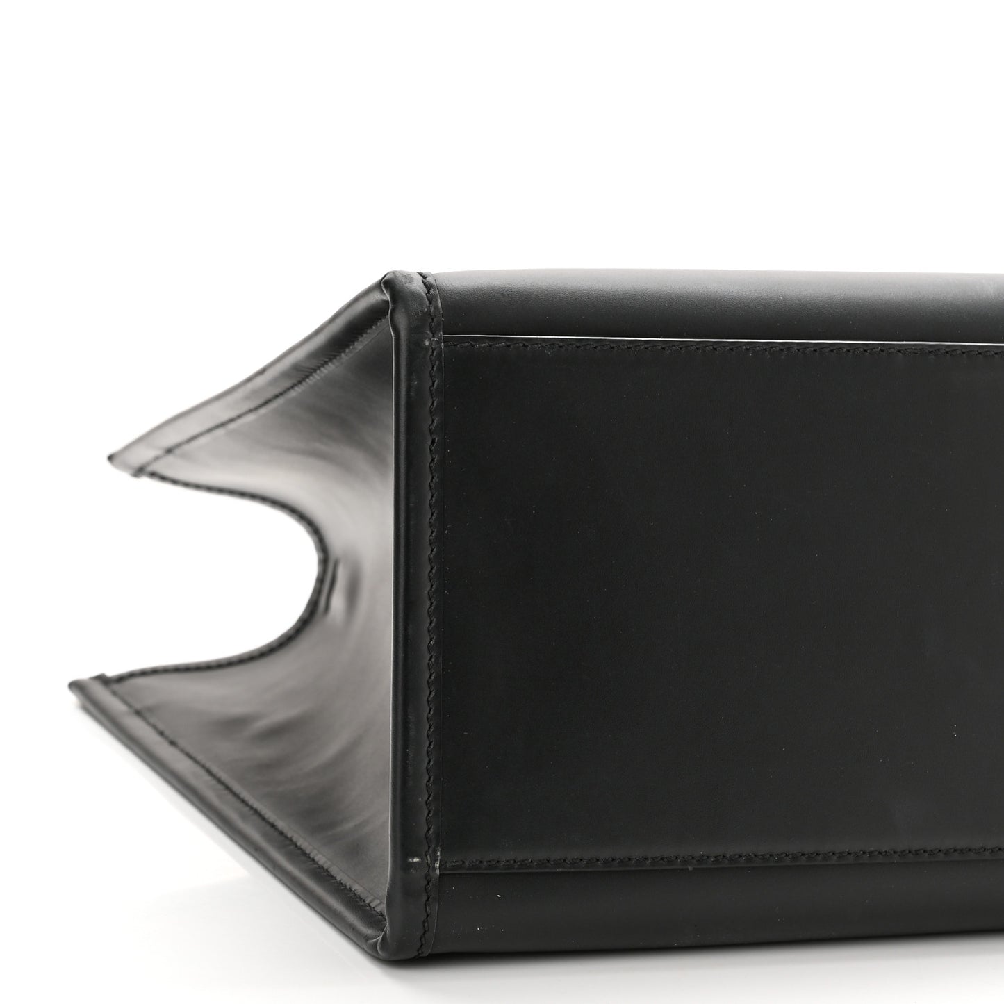 Vitello King Plexiglass Medium Fendi Sunshine Shopper Tote Black