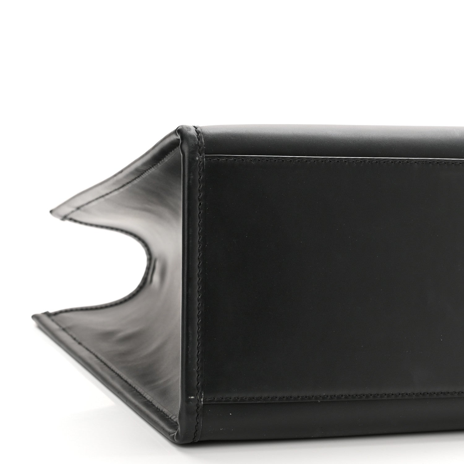 Fendi Vitello King Plexiglass Medium Fendi Sunshine Shopper Tote Black 8 of 10