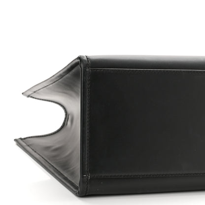Fendi Vitello King Plexiglass Medium Fendi Sunshine Shopper Tote Black 8 of 10